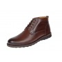 Ghete barbati casual din piele naturala cu siret (imblanite) Corsa - GKR2XM